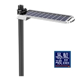 easy to install to pole and wall 6w led solar garden light