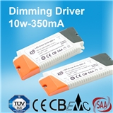 10W 350mA Triac Dimmable LED Power Supply With TUV CE CB EMC SAA Certificate