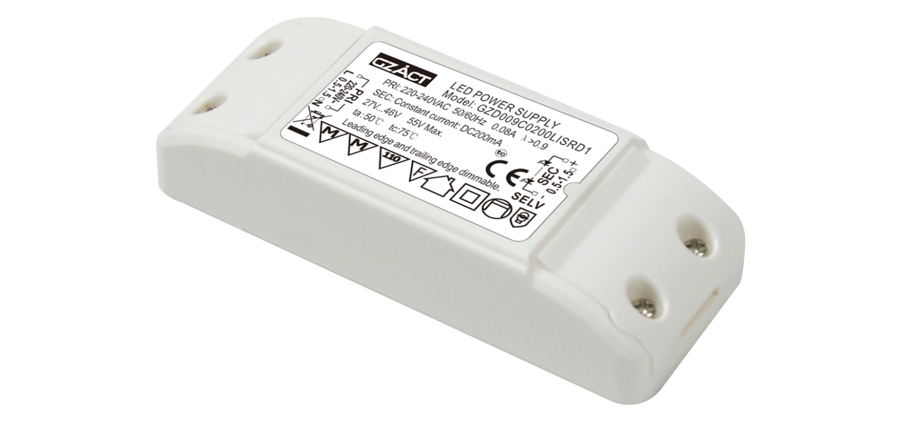 Chinese switching power supply 9w triac led driver dimmable 300ma