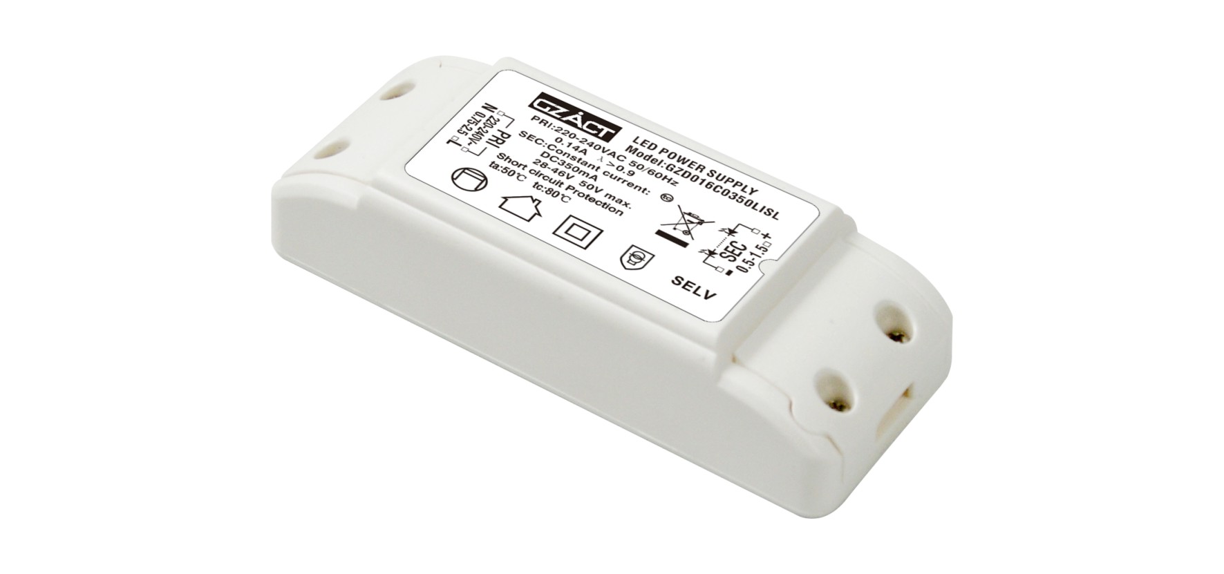 TUV SAA CCC 10-16W constant current DC 700ma switched power suply
