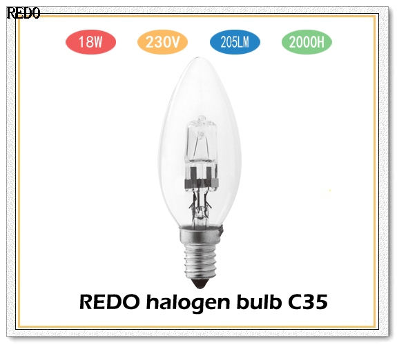 C35 E14 candle halogen bulb