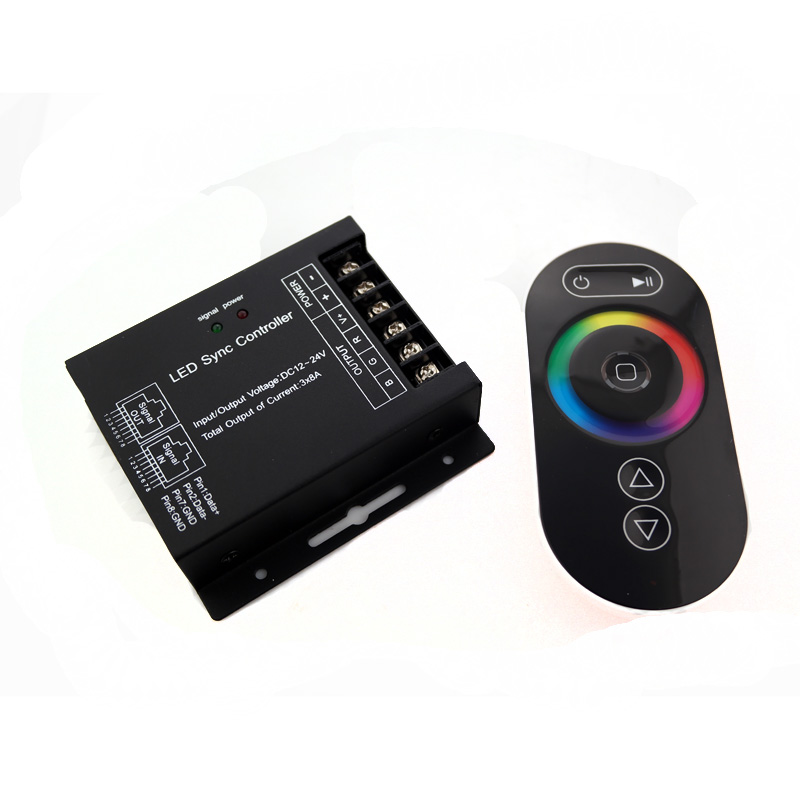 Super eco RGBW Led strip controller led light controller rf led controller 24A warranty ce rohs