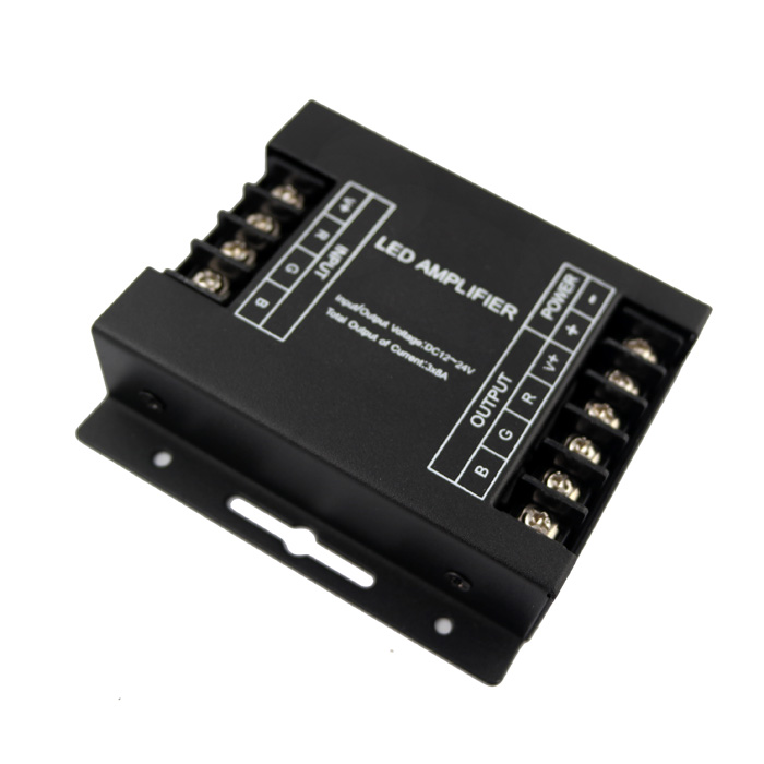 RGB amplifier 24A Led professional amplifier rgb led strips pwm amplifier 24A ce rohs warranty