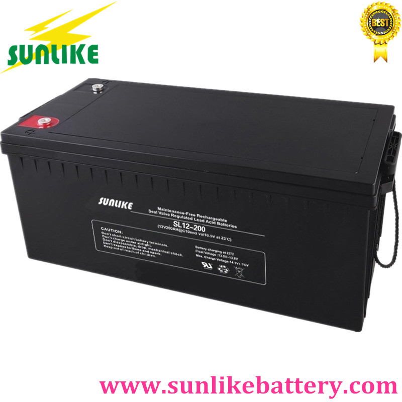 Sunlike MF Solar Rechargeable UPS Battery 12v200ah
