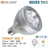 E27 COB par30 led bulb 30w LED Par30 for commercial lighting