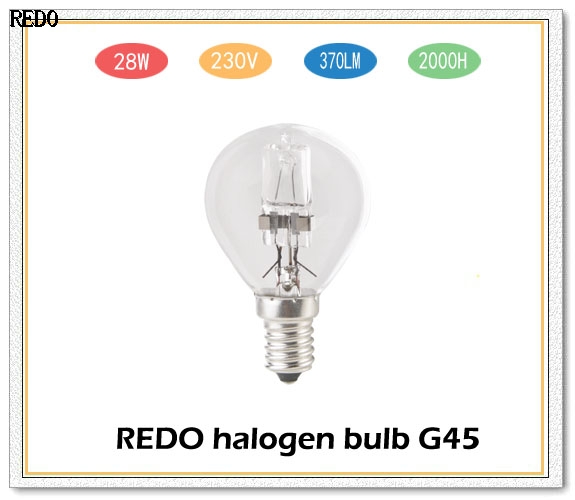 28W E14 energy saving lamp G45 Golf halogen bulb