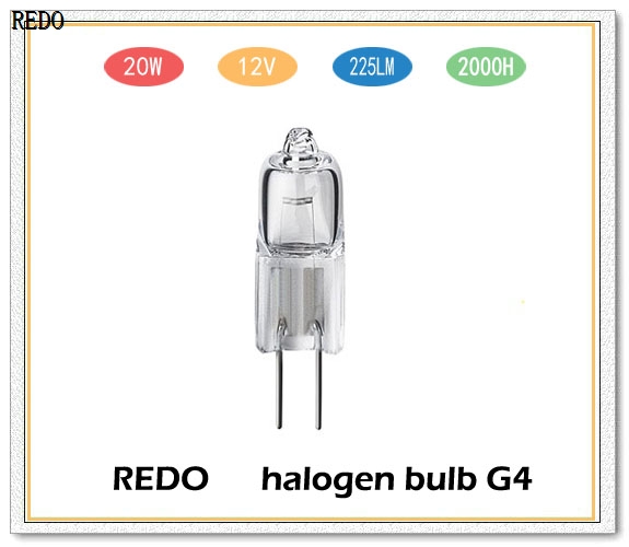 12V eco-lamp dimmable halogen light bulbs G4
