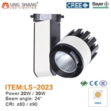 Nice price high brightness wholesale cheap commercial led track light 24W 30W
