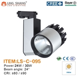 30W cob led spot track light