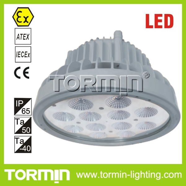 ATEX Zone1 LED pendant mounted light fittings Explosion proof Platform Lamp