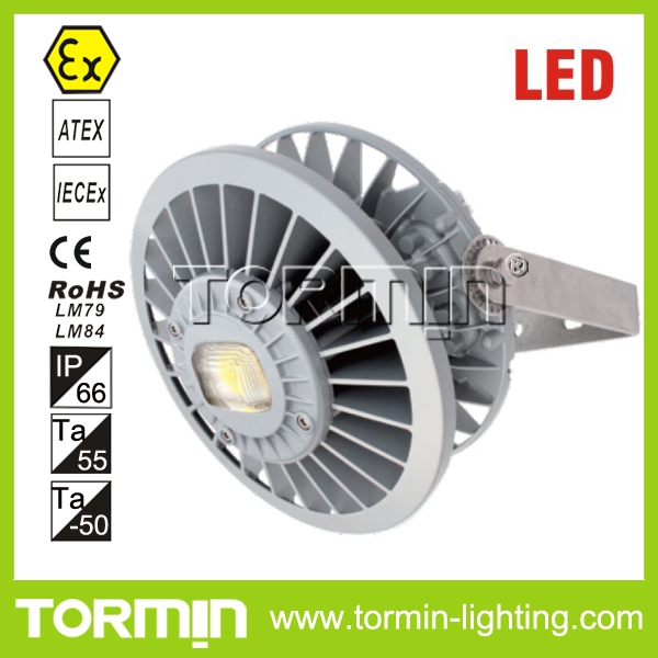 Three years warranty ATEX approved LED light IP66 surface mounted LED ex-light 150W explosion proof
