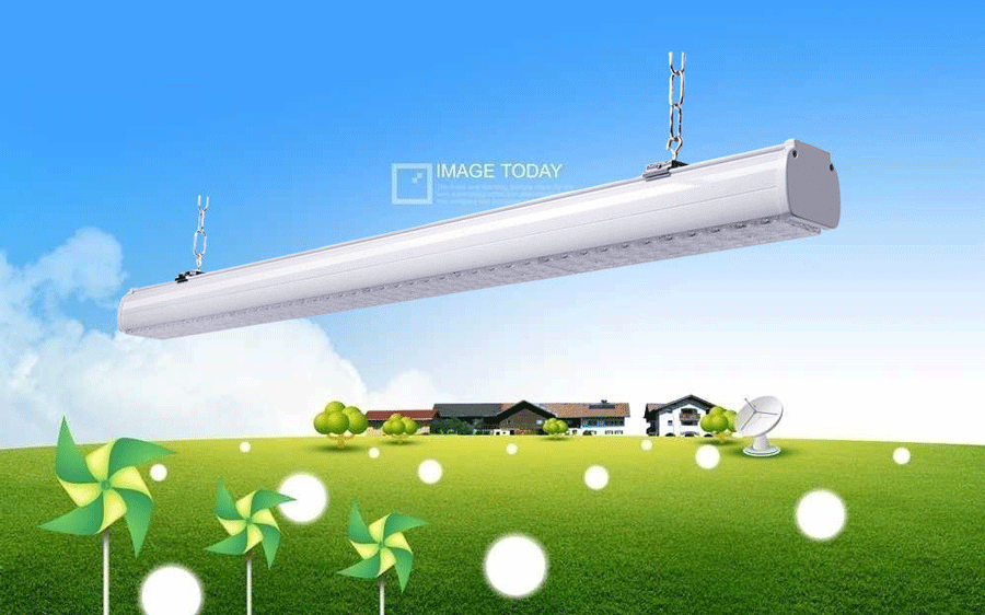 72W Wide Voltage LED Linear Lighting Systems Energy Saving For Underground Car Parking