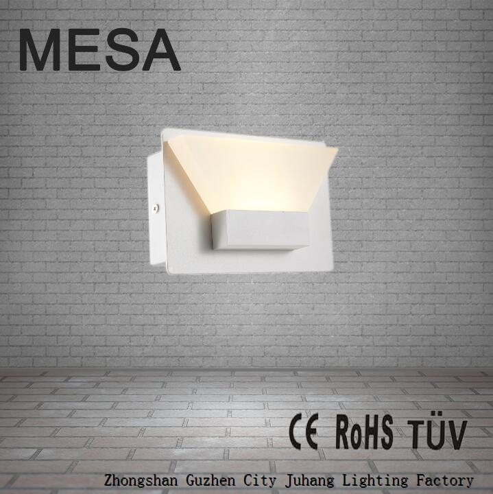 AC85-265V 6w LED Wall Light Lamp Modern Simple Style Aluminum Acrylic
