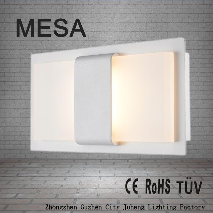Specially energy-saving wall lamp material aluminum and acrylic and iron