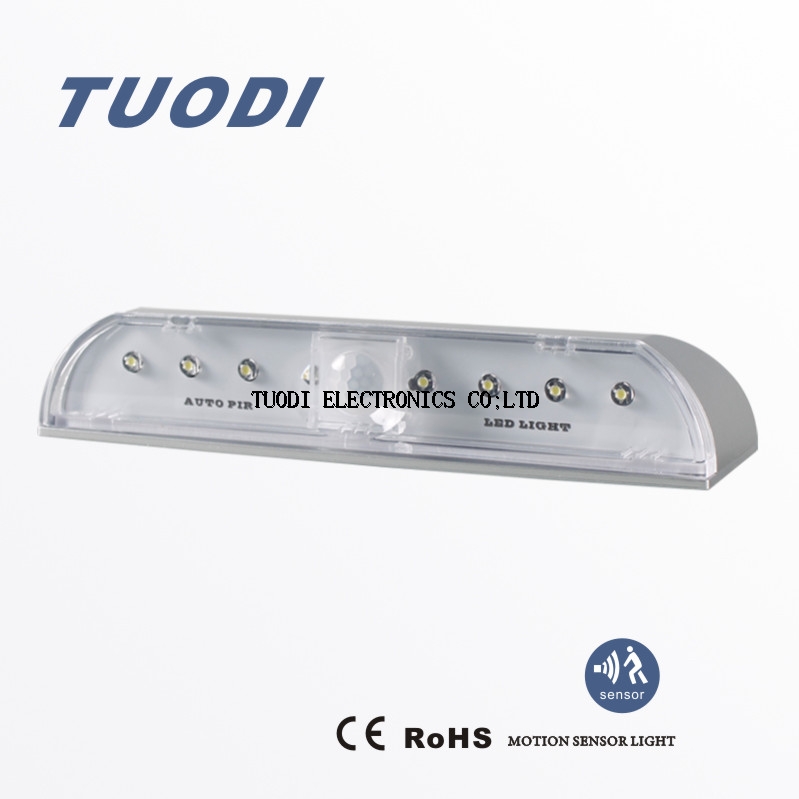 TDL-7123 Motion Sensor Light 8 LED Light Lamp PIR Auto Sensor Motion Detector LED Lighting