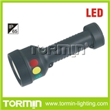 RGB Railway LED signal hand light flashlight