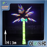 Led coconut tree for garden decoration