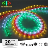 Outdoor christmas holiday decoration led flex rope strip light