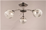 Morden Ceiling lamp with flowr glass shade