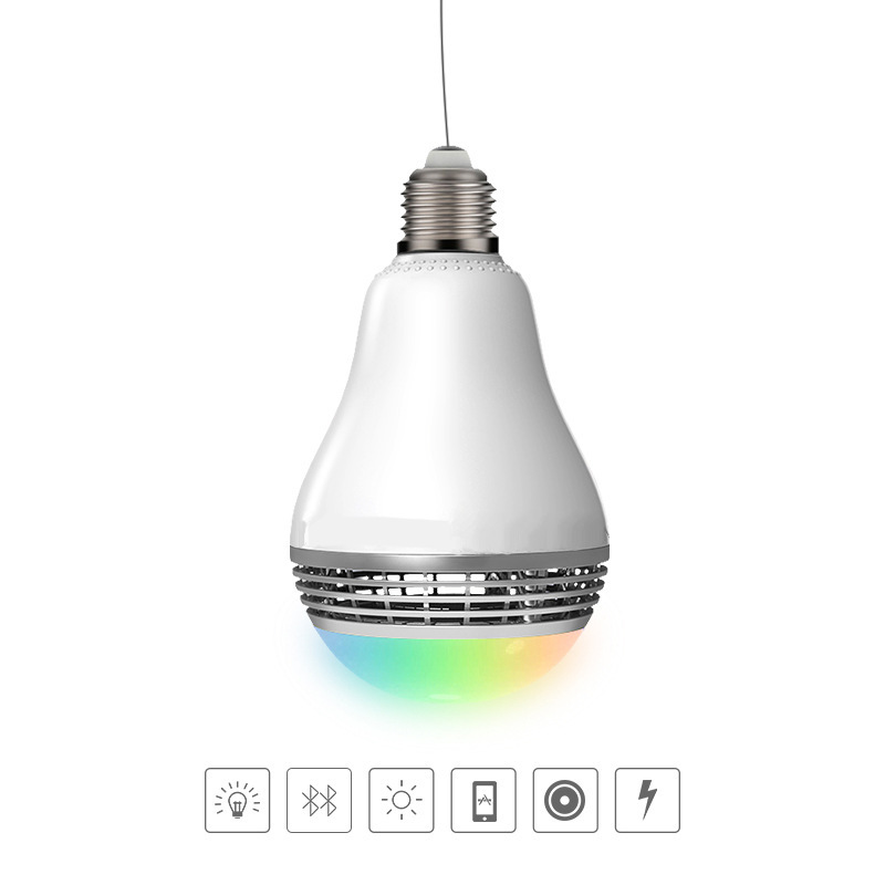 Hot sale E27 Bulb Led Light Bulb Speaker Buletooth Smart Lamp