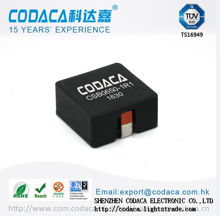China manufacturer high current inductor with CSB0650 series