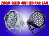 ZOOM 36x10W 4IN1 LED PAR CAN