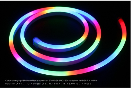 Color Changing LED Neon Flex RGB