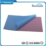 RoHS compliant silicone rubber Thermal Insulation Sheet pad for electronic component