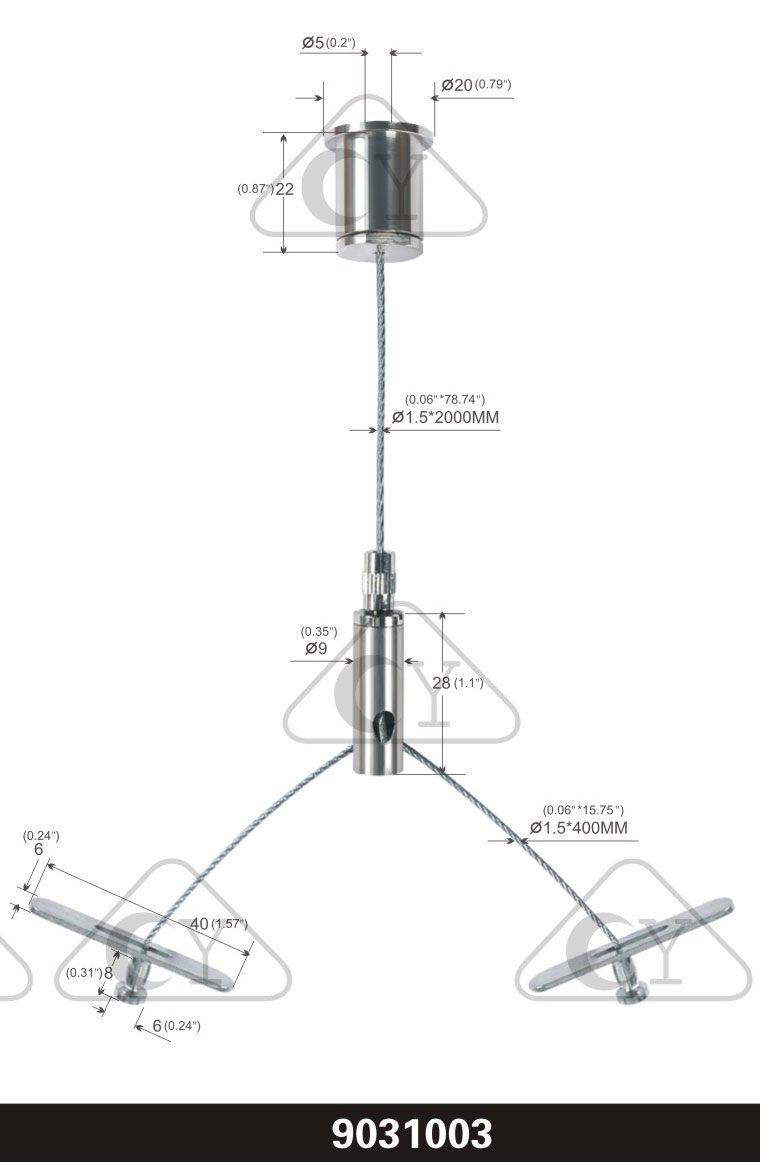 9031003suspension wire