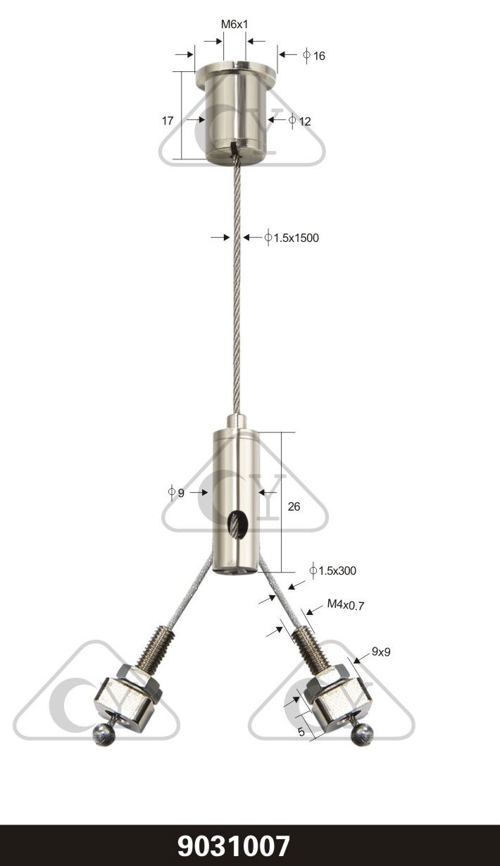 9031007 suspension wire