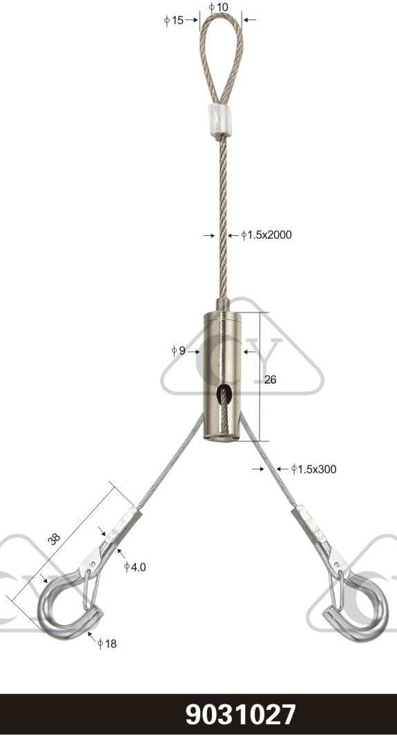 9031027 suspension wire