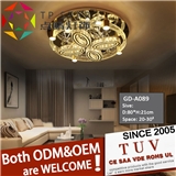 factory price Hot sale led fancy crystal ceiling light for bedbroom light