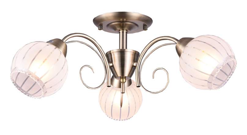 Zhongshan Lighting Glass Chandelier Indoor Decorative Lamp Modren Design Ceiling Lamp