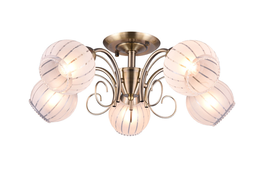 Zhongshan Lighting Glass Chandelier Indoor Decorative Lamp Modren Design Ceiling Lamp