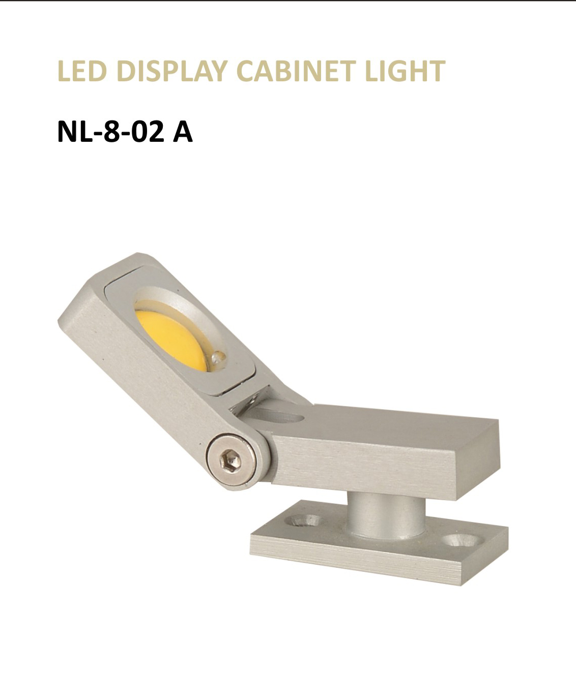 LED led upright lamp glass boutique showcase lamp LED jewelry jewelry cabinet lamp small lamp light