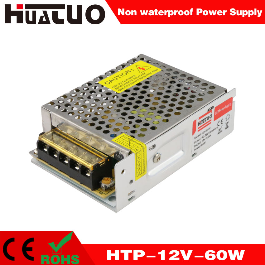 12V-60W constant voltage non waterproof LED power supply
