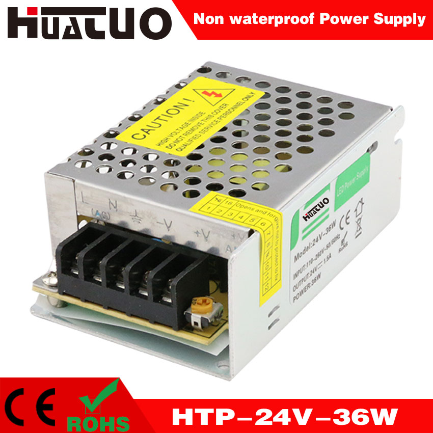 24V-36W constant voltage non waterproof LED power supply