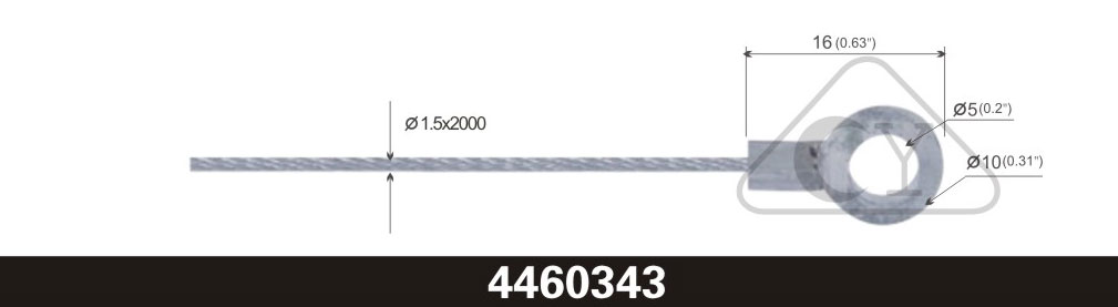 4460343 steel wire