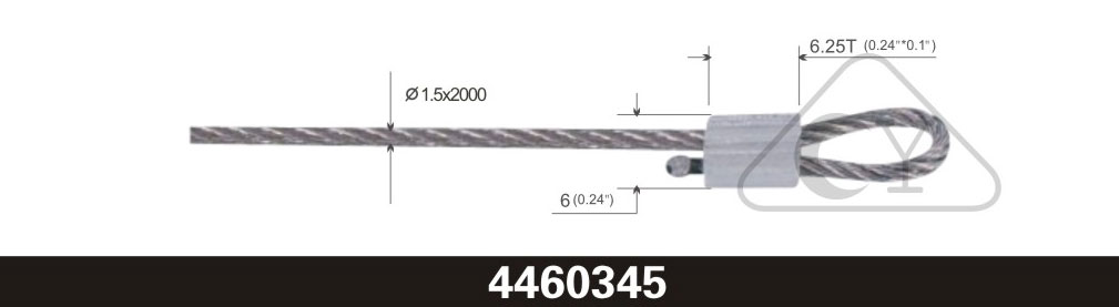 4460345 steel wire