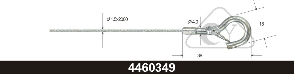 4460349 steel wire