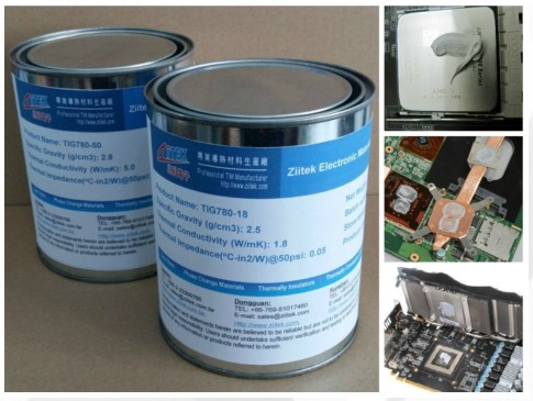 LED thermally grease