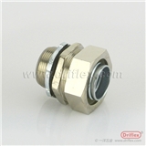 Nickle Plated Brass Straight Connector