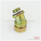 Colour Zinc Plated Steel Connector-Straight