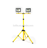 Bright light portable 2x20W adjustable tripod LED work light