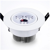 led Dimmable 9W 12W White body Led DownLights High Power Led Downlights Recessed Ceiling Lights