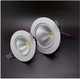 Super bright AC110-240V LED Dimmable recessed downlight w