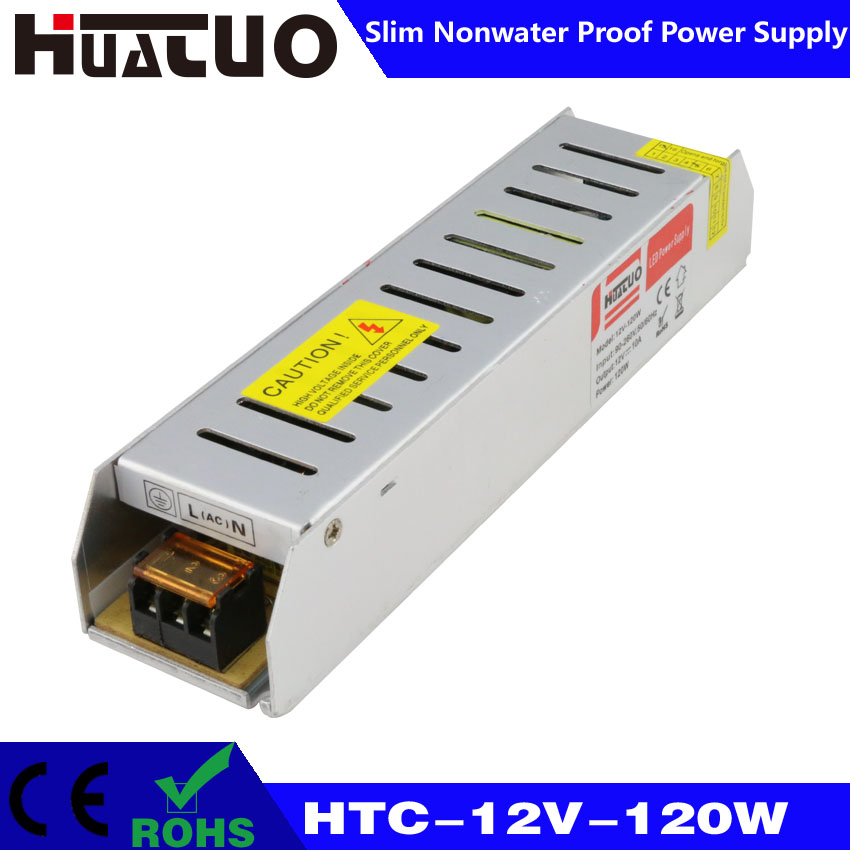 12V-120W constant voltage slim non waterproof LED power supply
