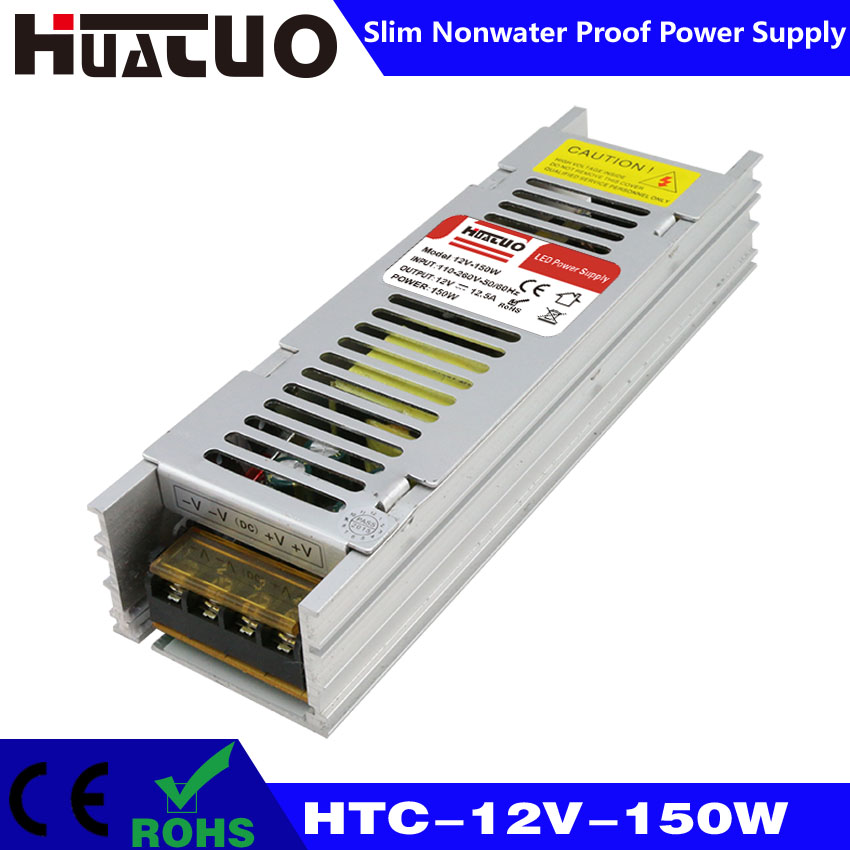 12V-150W constant voltage slim non waterproof LED power supply