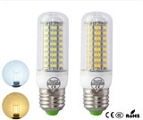 Super Bright AC220V E27 E14 72LEDs LED Corn bulb lamps SMD5730 LED lamp Solar wall light for Home
