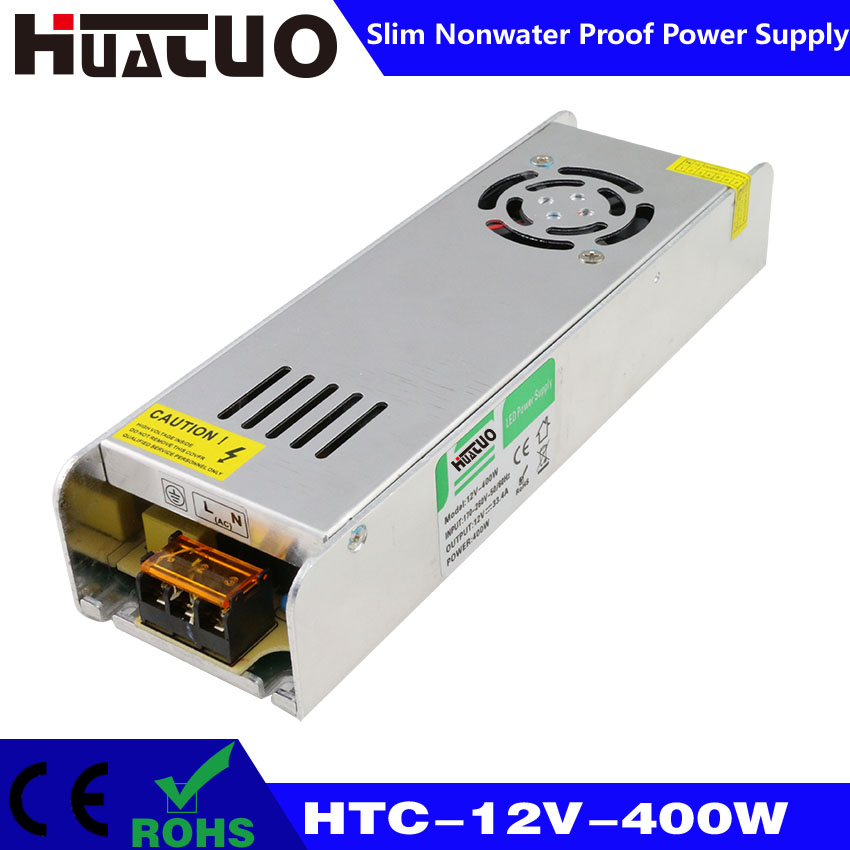 12V-400W constant voltage slim non waterproof LED power supply